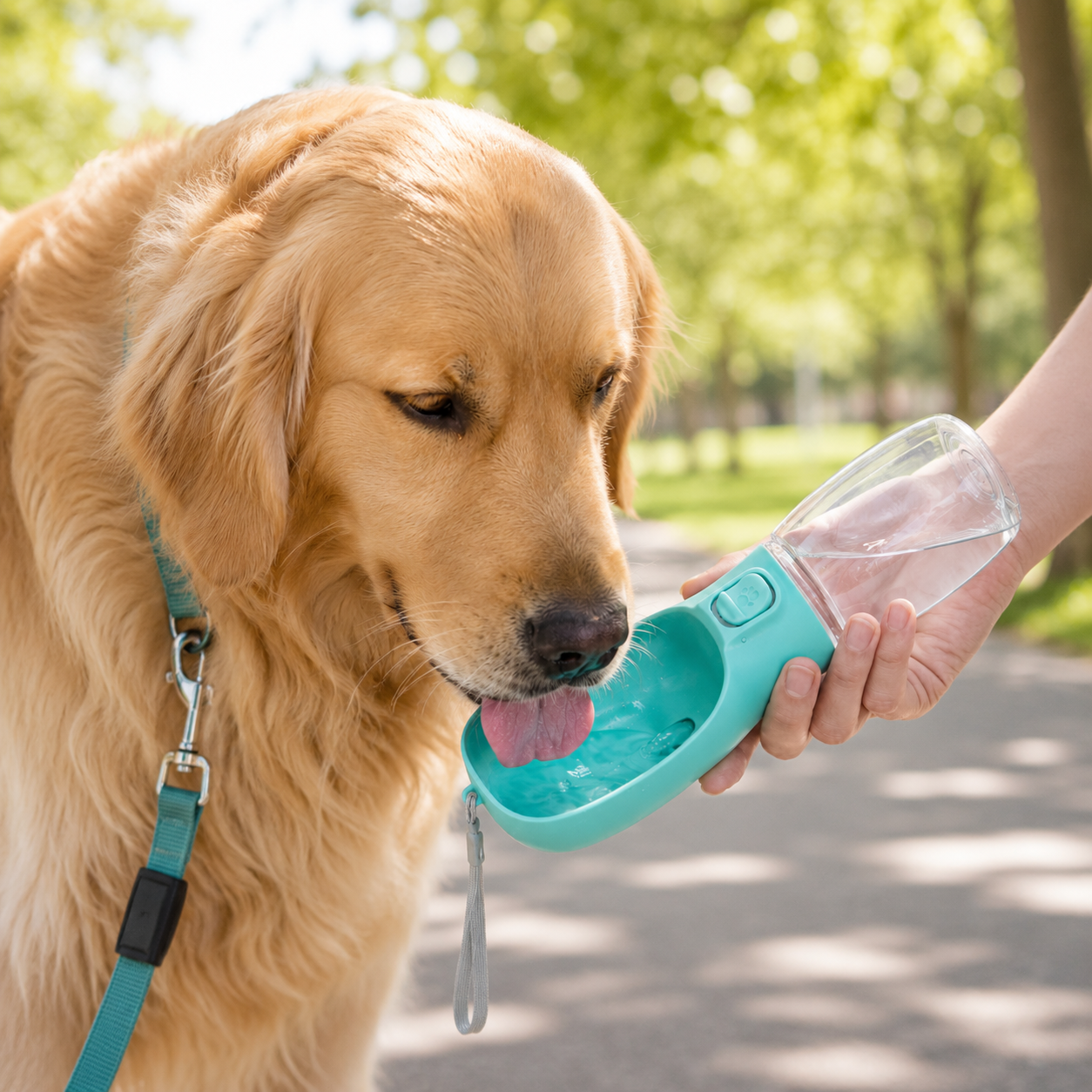 The SipTrail Bottle — Travel Dog Water Bottle