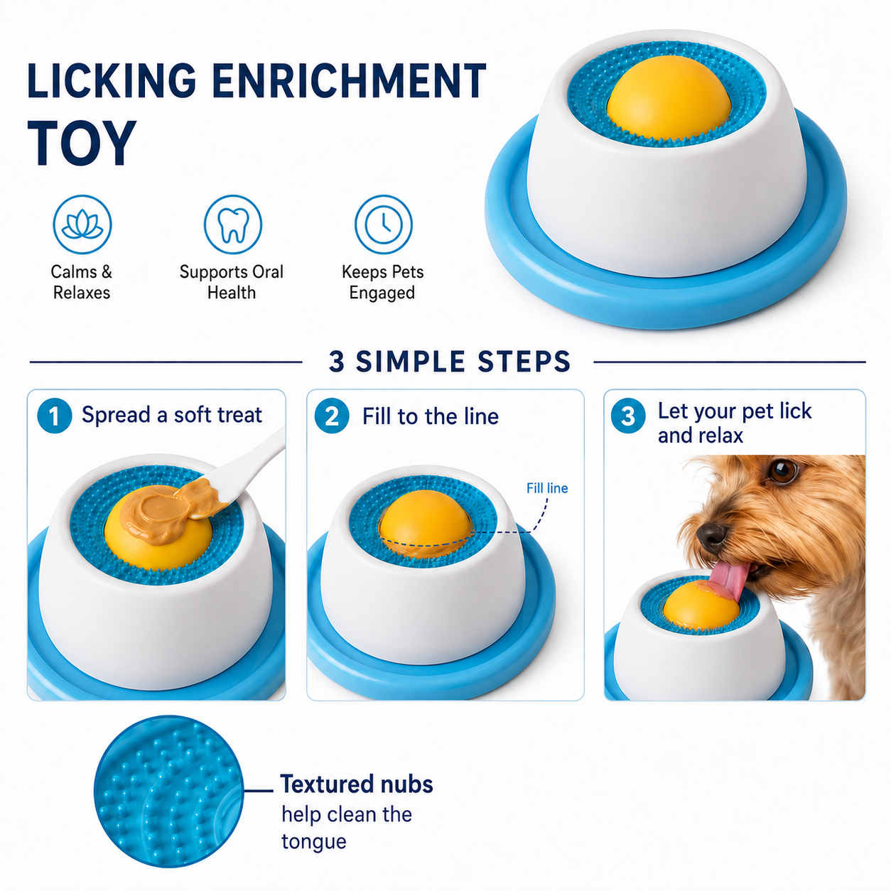 Bora Calm Paws — Interactive Anti-Anxiety Toy for Dogs