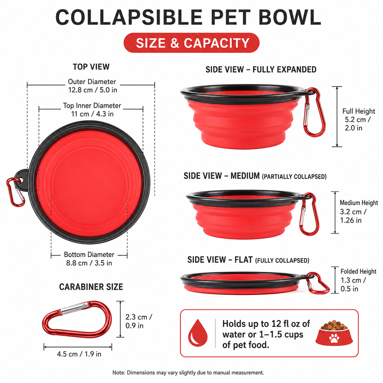 Pocket Dish — Collapsible Dog Bowl
