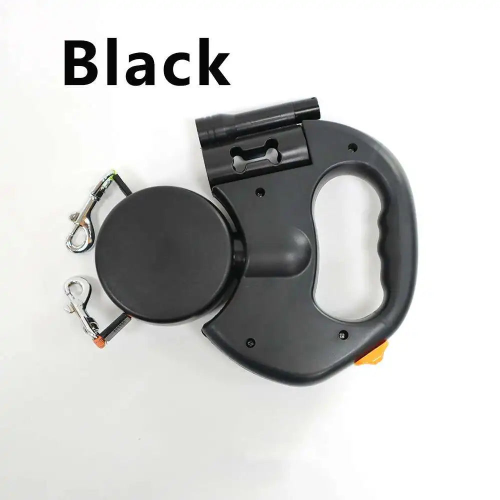 Bora Paw NightLead — Reflective Retractable Dog Lead