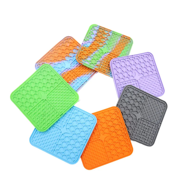 Calm Square — Slow Feeder Lick Mat