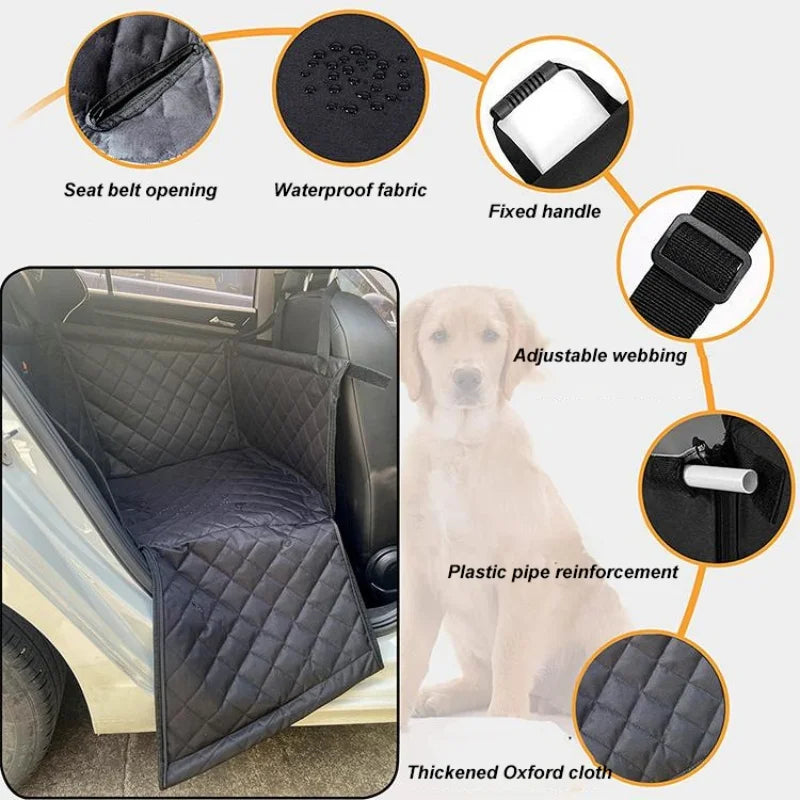 Bora Paw Backseat Den — Dog Car Seat Cover