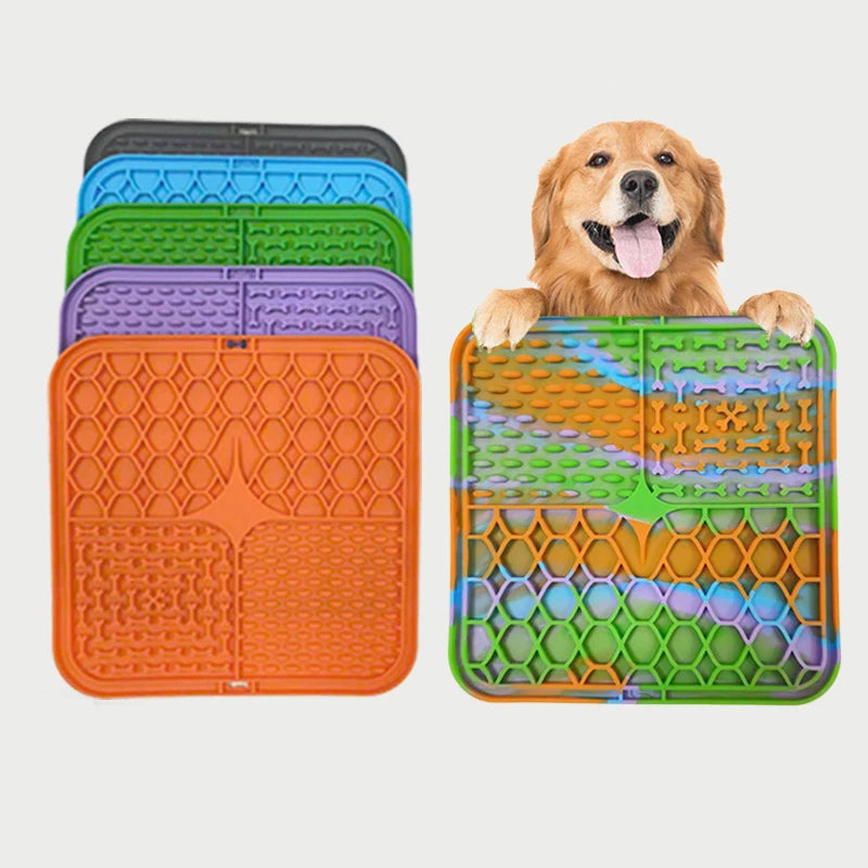 Calm Square — Slow Feeder Lick Mat