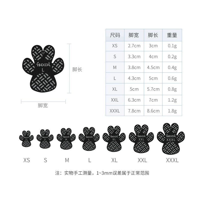 Bora Paw TractionGrip — Anti-Slip Dog Paw Grips