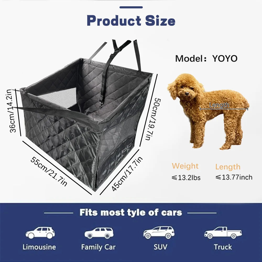 Bora Paw Backseat Den — Dog Car Seat Cover